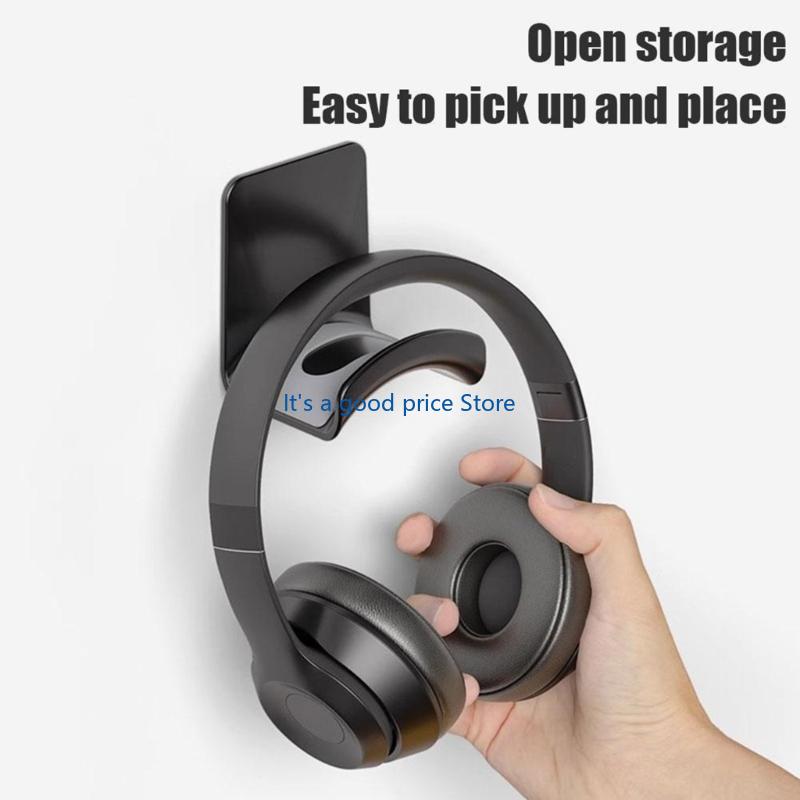 Headphone Stand Desk - Headphone Hook Under Desk/Wall Mount Holder