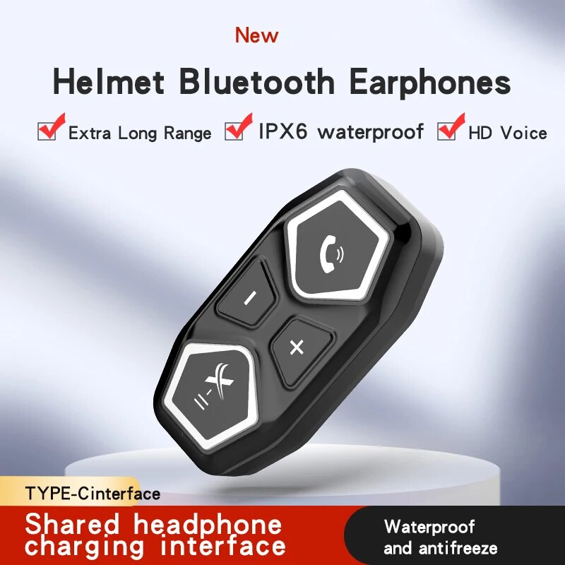 Usb C Earphone - X11 Motorcycle Helmet Bluetooth Headset Type-C