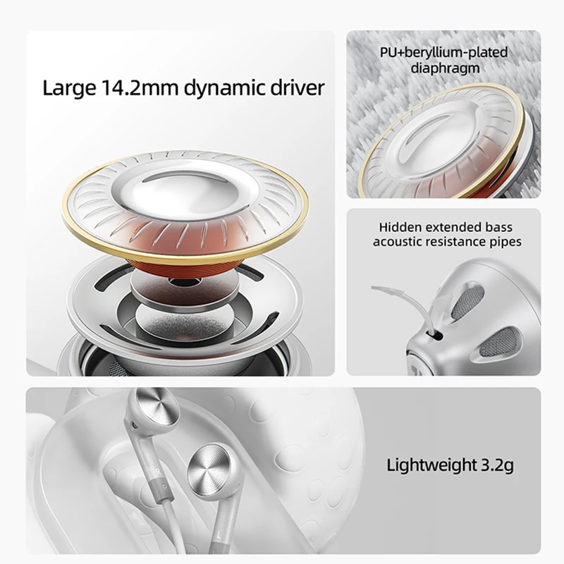 FiiO FF1 HiFi Wired Earphone,  - огляд і ціна Wired Earphone Mic