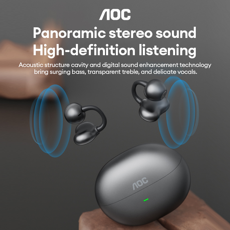 AOC ACD2544 Wireless Bluetooth - огляд і ціна Earbuds Charging Case