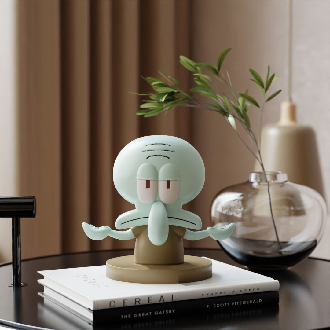 SpongeBobs SquarePants Squidwa - огляд і ціна Headphone Stand Desk