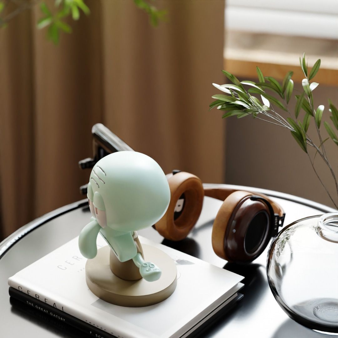SpongeBobs SquarePants Squidwa - огляд і ціна Headphone Stand Desk