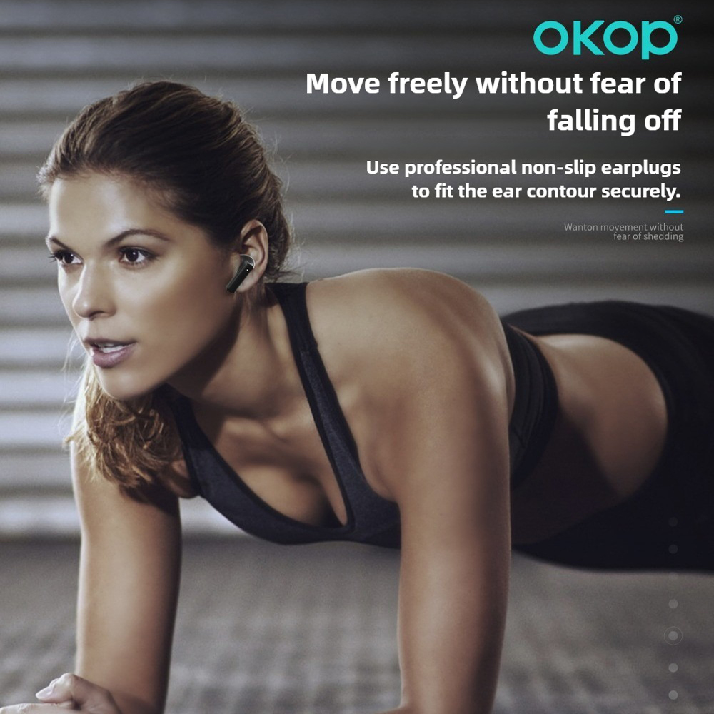 OKOP AI Headset,Wireless Bluet - огляд і ціна Noise Cancelling Headphone