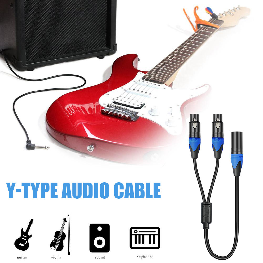 50cm 1 XLR Female To 2 XLR Mal - огляд і ціна Audio Splitter Y