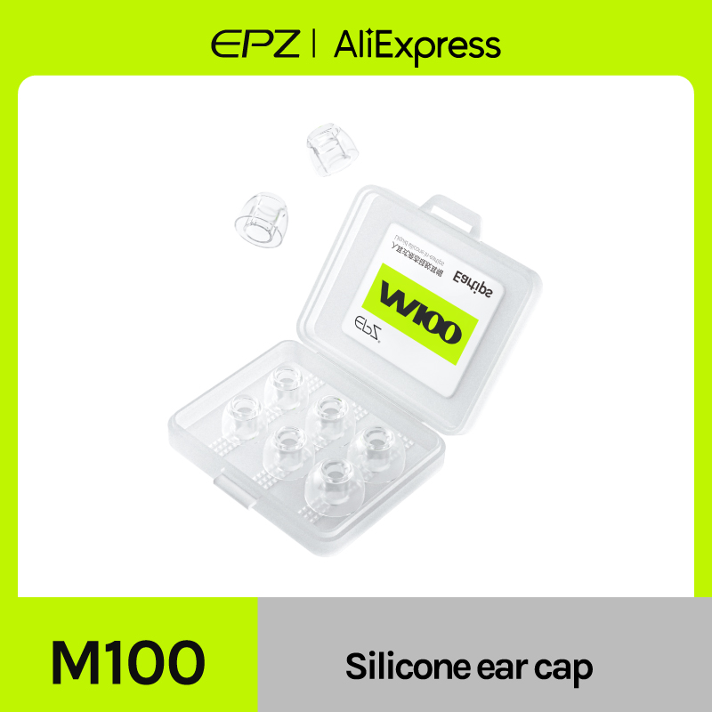 EPZ M100 Ear Tips S/M/L Liquid - огляд і ціна Silicone Ear Tip Replacement