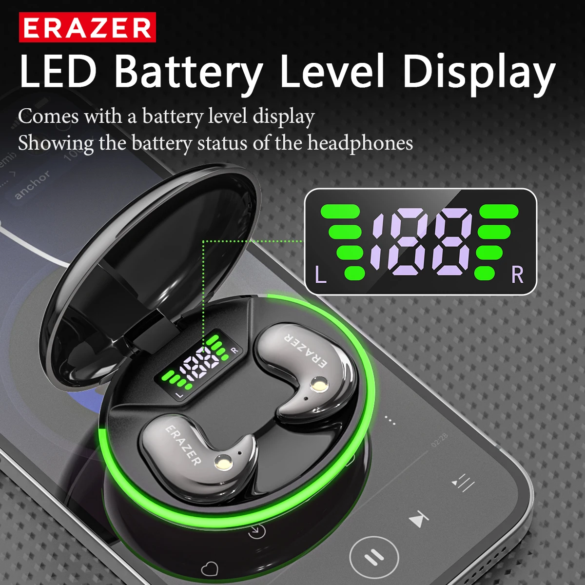 EARZER XF58 In-Ear Bluetooth H - огляд і ціна Wireless Earbuds Tws