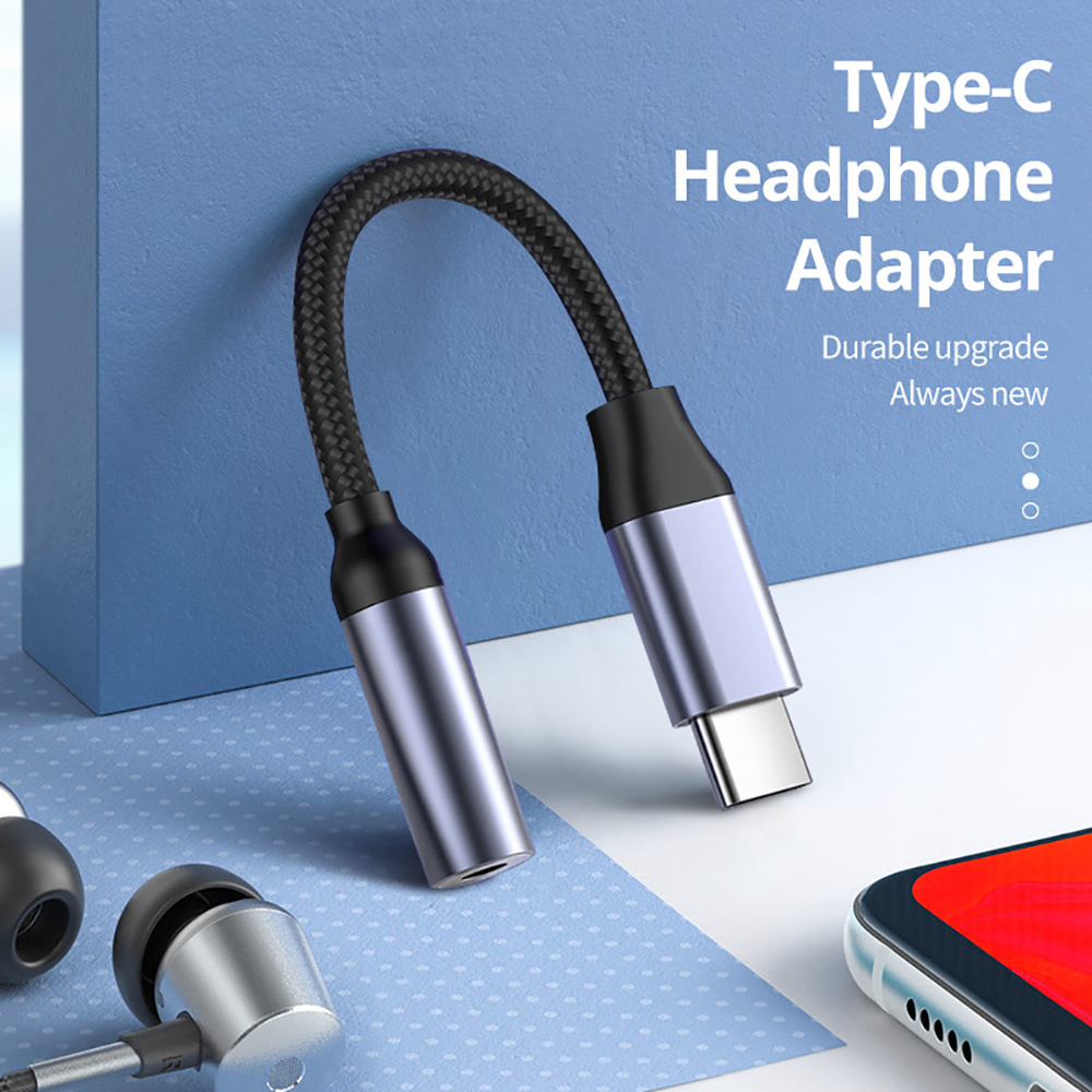 USB Type C To 3.5mm Audio Adap - огляд і ціна Audiophile Headphone Wired