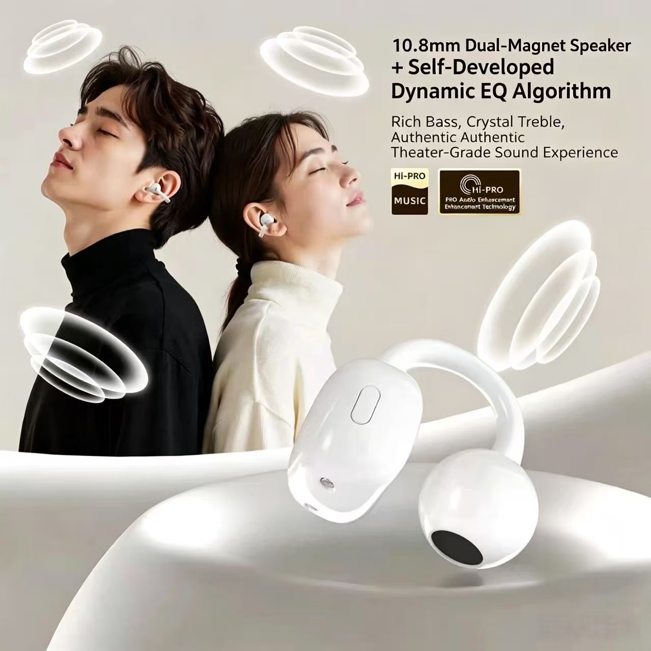 Open Ear Clip Bluetooth Headph - огляд і ціна Sports Earphone Hook