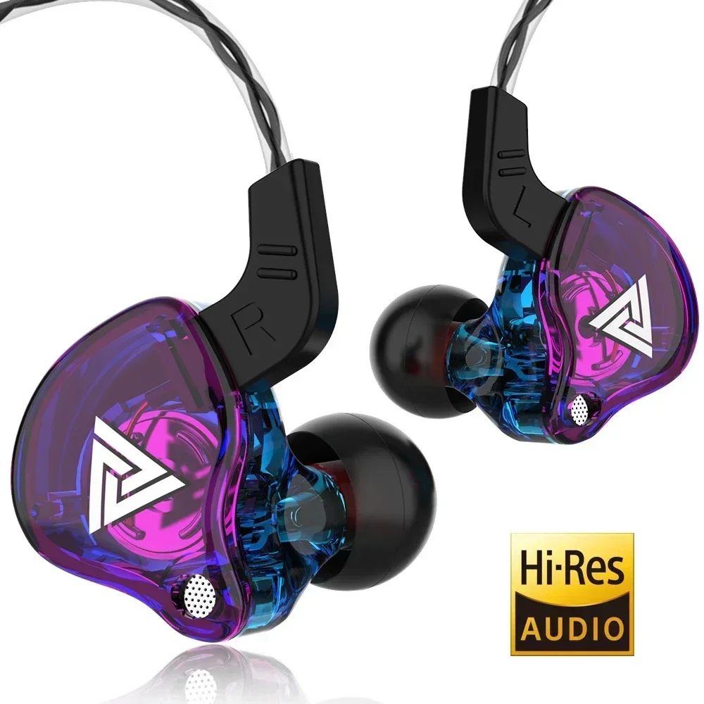 NEW QKZ AK6 Copper Driver HiFi - огляд і ціна Wired Earphone Mic