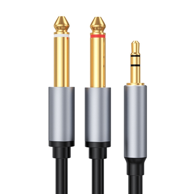 3.5mm to Double 6.5mm Aux TRS  - огляд і ціна Cable Extension 3.5
