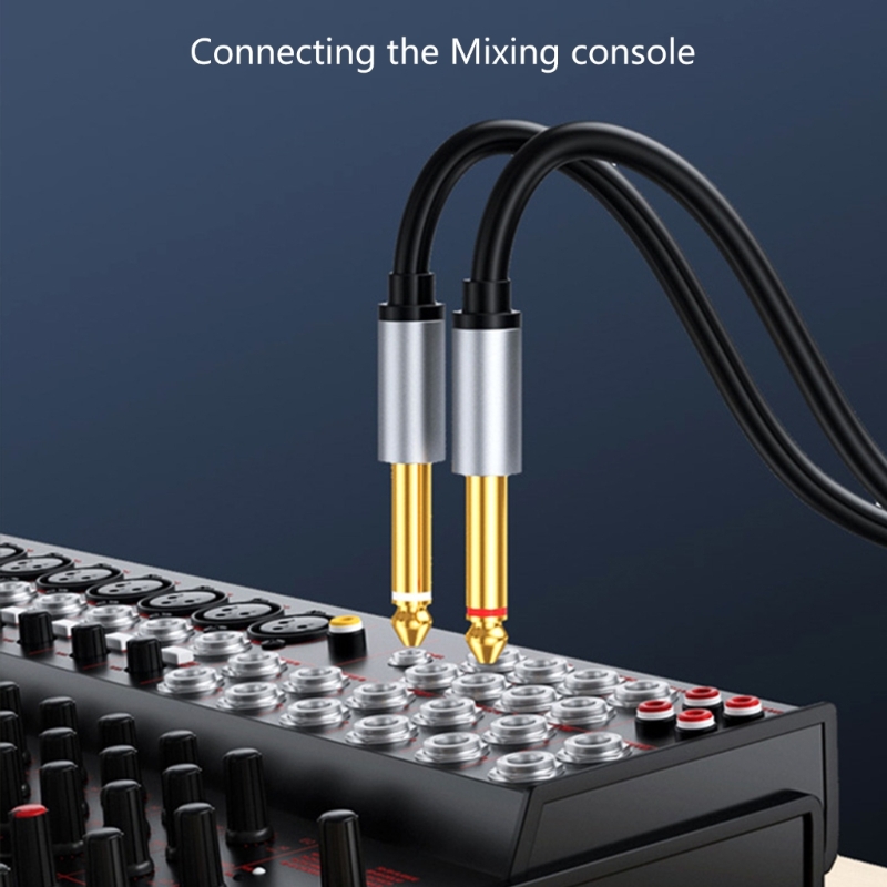3.5mm to Double 6.5mm Aux TRS  - огляд і ціна Cable Extension 3.5