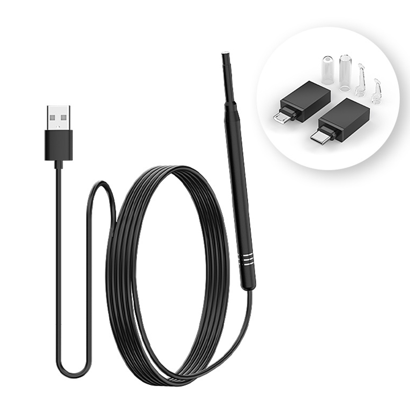 Ear Cleaning Endoscope Camera  - огляд і ціна Usb C Earphone