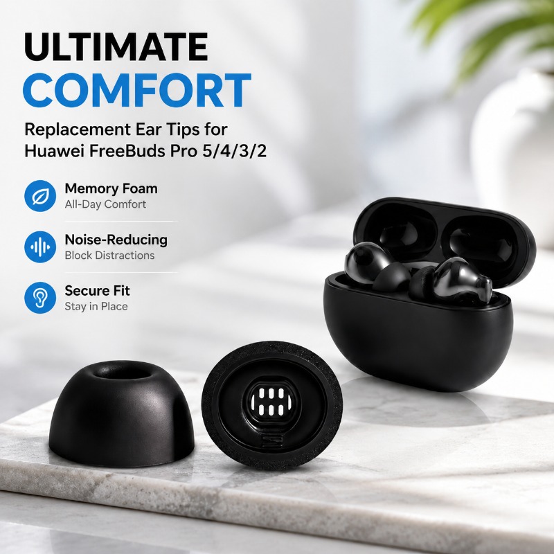 Three-layer Memory Foam Ear Ti - огляд і ціна Earphone Foam Tip