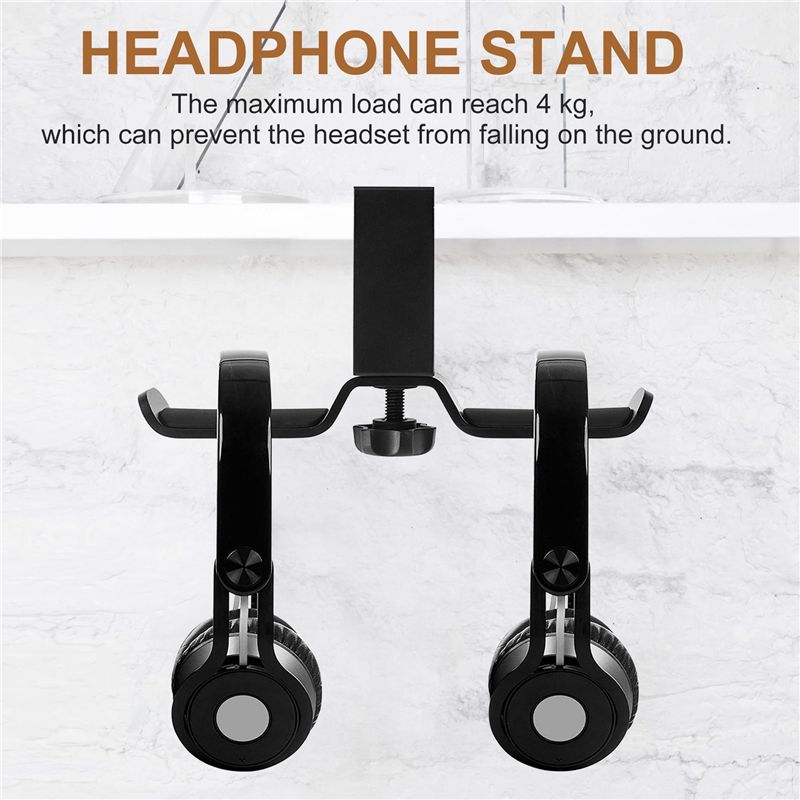 Leading-Dual Headphone Stand U - огляд і ціна Headphone Stand Desk
